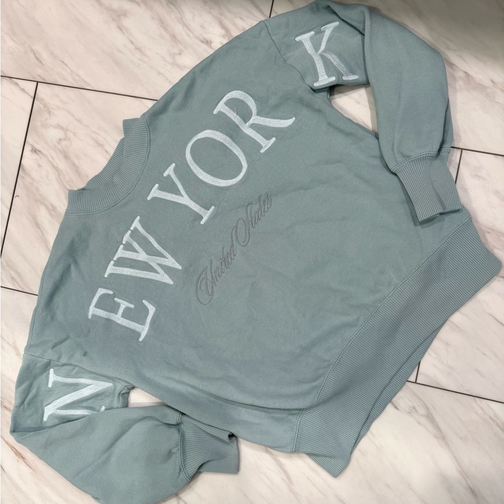 Abercrombie Kids Green Sweatshirt